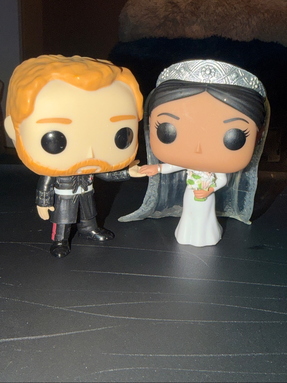 Prince Harry & Meghan Markle Wedding Funko Pop Figures - EUC!